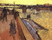 The Bridge at Trinquetaille Vincent Van Gogh